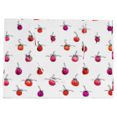 さくらんぼギフト包装紙 ラージペーパーバッグ (裏面)