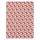 さくらんぼクランブルコブラーデザートアイスクリームピクニック テーブルクロス (正面)