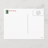 さくらんぼクリスマス シーズンポストカード (裏面)