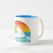 さくらんぼクリークリザーバコロラドカヤック ツートーンマグカップ (正面右)