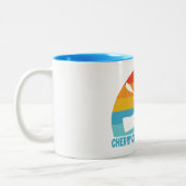 さくらんぼクリークリザーバコロラドカヤック ツートーンマグカップ (左)