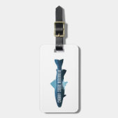 さくらんぼクリークリザーバコロラドフィッシュ ラゲッジタグ (正面縦)