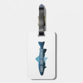 さくらんぼクリークリザーバコロラドフィッシュ ラゲッジタグ (裏面縦)