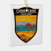 さくらんぼクリーク州パークコロラドヴィンテージ セラミックオーナメント (右)