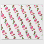 さくらんぼクールドリンク果実包装紙 ラッピングペーパー (フラット)