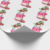 さくらんぼクールドリンク果実包装紙 ラッピングペーパー (角)