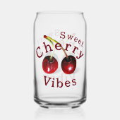 さくらんぼグラス ガラス缶 (正面)