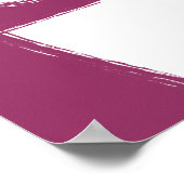 さくらんぼグランジのカップケーキ ポスター (角)