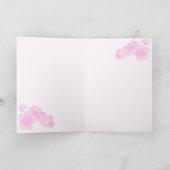 さくらんぼグリーティングカード カード (内部)