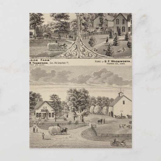 さくらんぼグローブヒルサイドファーム ポストカード (正面)