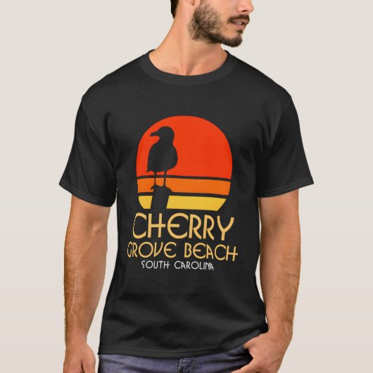 さくらんぼグローブビーチサウスカロライナ Tシャツ (正面)