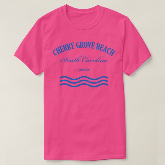 さくらんぼグローブビーチ Tシャツ (デザイン正面)