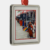 さくらんぼグローブプライドワゴンオーナメント メタルオーナメント (右)