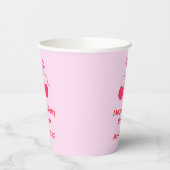 さくらんぼコケットガールベビーシャワー 紙コップ (左)