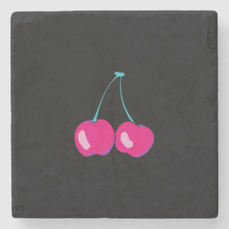 さくらんぼコースター ストーンコースター