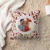 さくらんぼコード化バレンタインデーカスタムの写真 クッション (ブランケット)