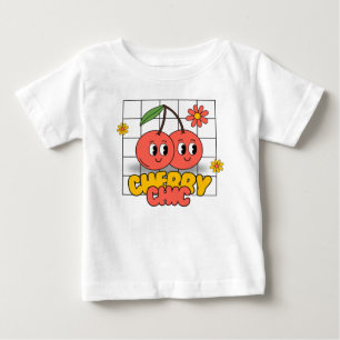 さくらんぼシックベビーTシャツ ベビーTシャツ