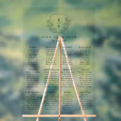 さくらんぼシンプル手描き花見表 アクリルサイン (ニュートラル)