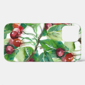 さくらんぼシームレスパターン Case-Mate iPhoneケース (裏面 (横))