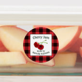 さくらんぼジャムさくらんぼプレイドC食品ラベル ラベル (貼付)