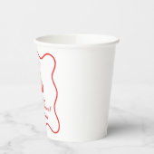 さくらんぼスウィートバースデーピンクボウジンガム 紙コップ (左)