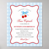 さくらんぼスウィートブルーコケットボーギンガタイムカプセル ポスター (正面)