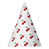 さくらんぼスウィート誕生日 パーティーハット (左)