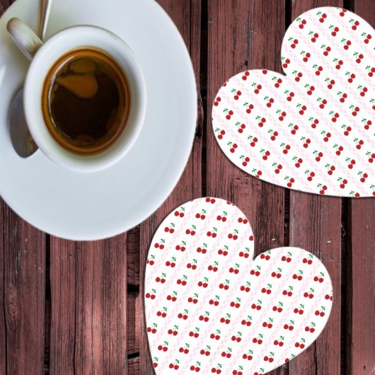 さくらんぼスウィート誕生日 ペーパーコースター