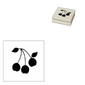 さくらんぼスタムラバースタンプ2" ラバースタンプ (押印)