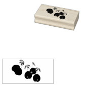 さくらんぼステムアートスタンプ ラバースタンプ (押印)