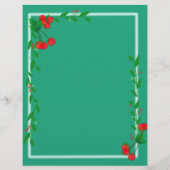 さくらんぼステムスクラップブック紙 (正面)