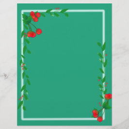 さくらんぼステムスクラップブック紙