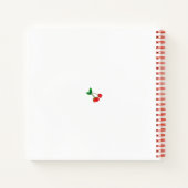 さくらんぼスパイラルノートブック ノートブック (裏面)