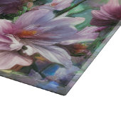 さくらんぼスプラッシュフラワー カッティングボード (角)