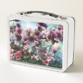 さくらんぼスプラッシュフラワー メタルランチボックス (裏面)