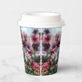 さくらんぼスプラッシュフラワー 紙コップ (右)