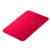 さくらんぼソーダ小さな泡の背景アート マグネット (左側)