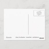 さくらんぼツリースケッチャー – 中央公園 ポストカード (裏面)