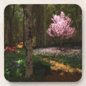 さくらんぼツリー協奏曲コルクコースター コースター (正面)