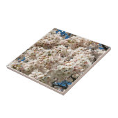 さくらんぼツリー(オレゴン州開花) タイル (側面)