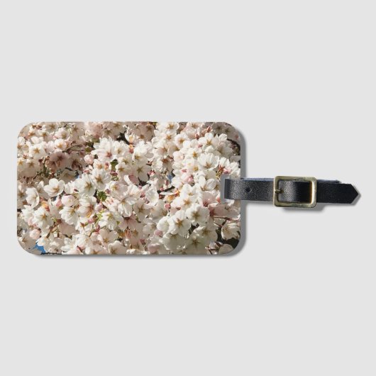さくらんぼツリー(オレゴン州開花) ラゲッジタグ (正面横)