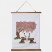さくらんぼツリー 吊り下げ型タペストリー (正面)