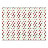 さくらんぼテーブルクロス – カスタムの色 テーブルクロス (正面(横))