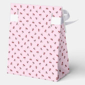 さくらんぼテーマ最初の誕生日優先ボックス フェイバーボックス (裏面)