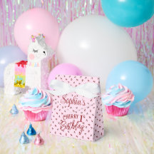 さくらんぼテーマ最初の誕生日優先ボックス