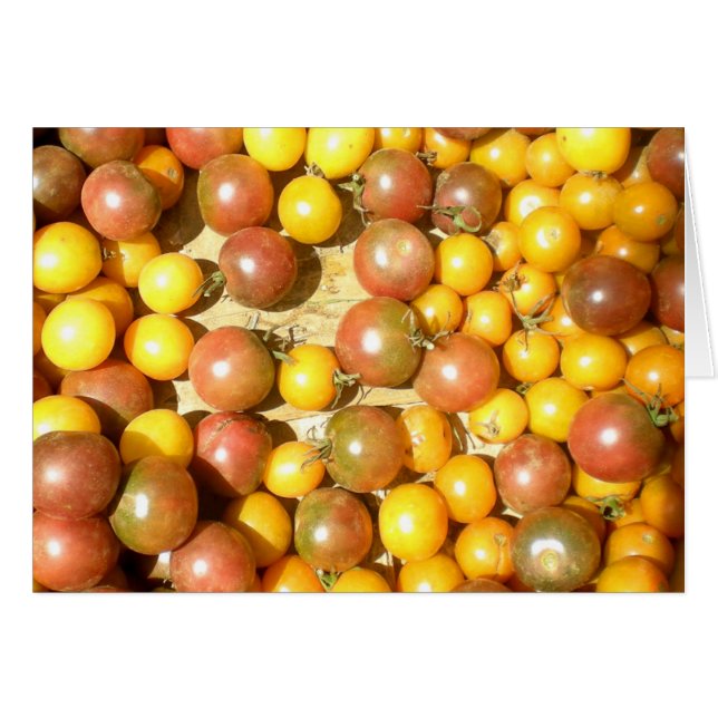 さくらんぼトマトカ空白のード (正面横)