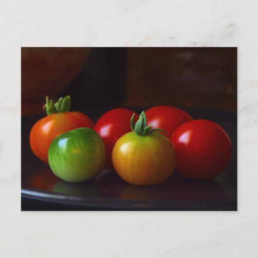 さくらんぼトマト ポストカード (正面)
