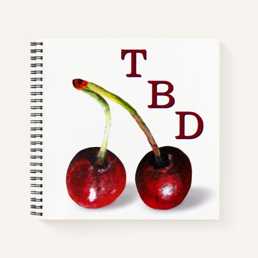 さくらんぼノートブック ノートブック (正面)