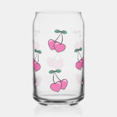 さくらんぼハート ガラス缶 (裏面)