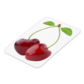 さくらんぼハート マグネット (左側)